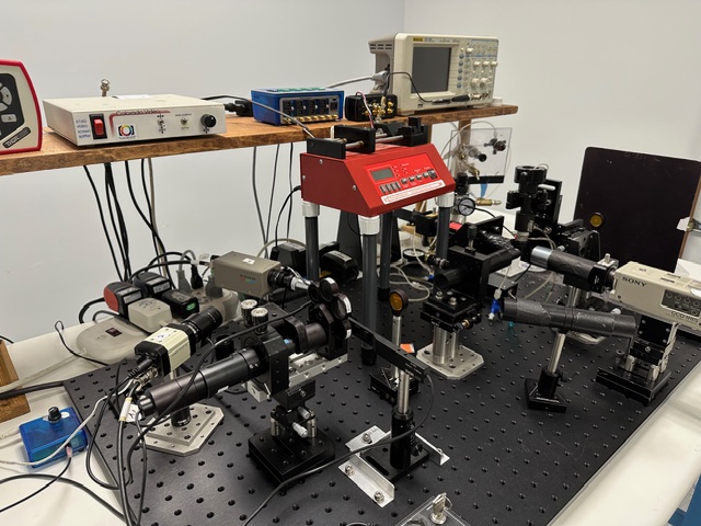 Build-a-cytometer optical bench
